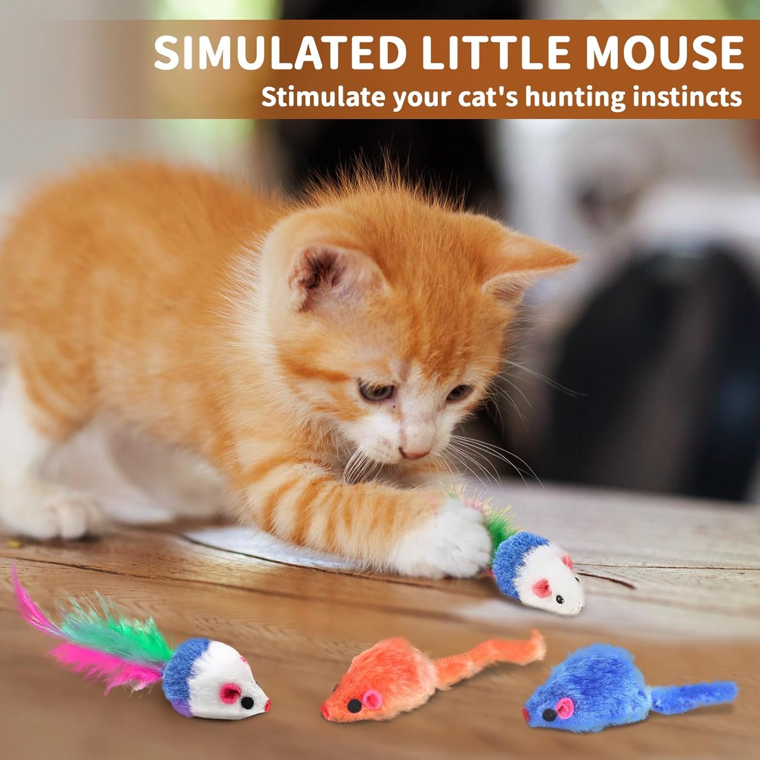 icagy-25-pcs-cat-toys-for-cats-indoor-kittens-interactive-variety-pack-45-inches-rainbow-cat-tunnel-feather-teaser-feather-golf-mice-springs-balls-noise-toys-rainbow-colorful-45