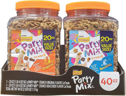 Friskies Party Mix (2 Pack/20 Oz Net Wt 40 Oz)1