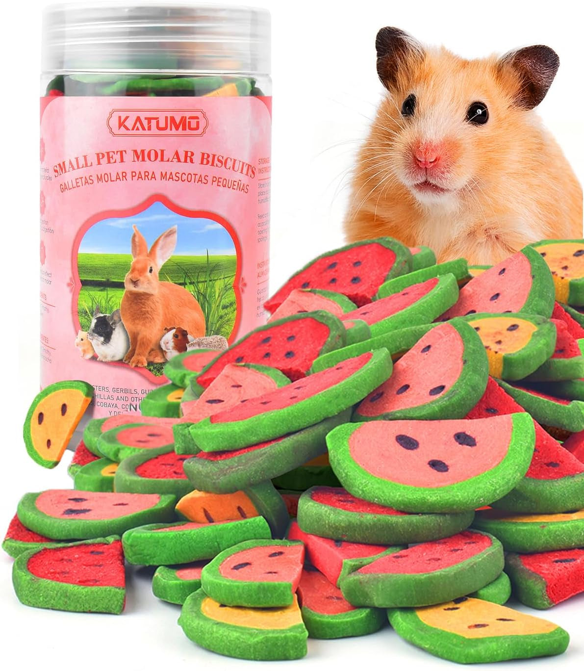 katumo-bunny-chew-toys-rabbit-snacks-timothy-hay-treats-for-guinea-pig-200g-7oz-rabbit-chew-toys-for-teeth-natural-timothy-hay-beet-pumpkin-carrot-for-hamster-chinchilla-small-animals