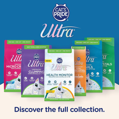 NEW Ultra Probiotic Micro Crystals Cat Litter - 99.9% Dust Free, Soft on Paws, Fragrance Free - 5 Lbs.7