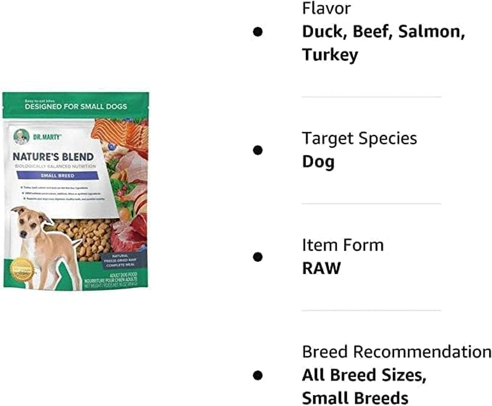 dr-marty-natures-blend-adult-small-breed-freeze-dried-raw-dog-food-16-oz-1-pound-pack-of-1