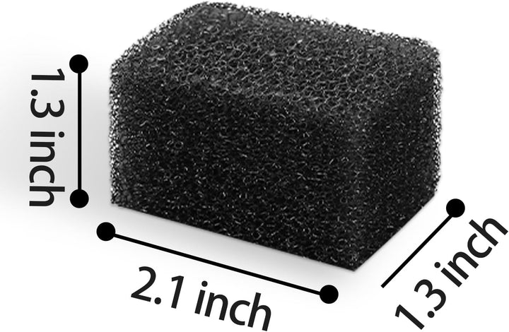 Cat Water Fountain Filters, Pack of 8 Cat Fountain Sponge Filter Pre-Filter Sponges for 84Oz/2.5L Automatic Cat Fountain+2