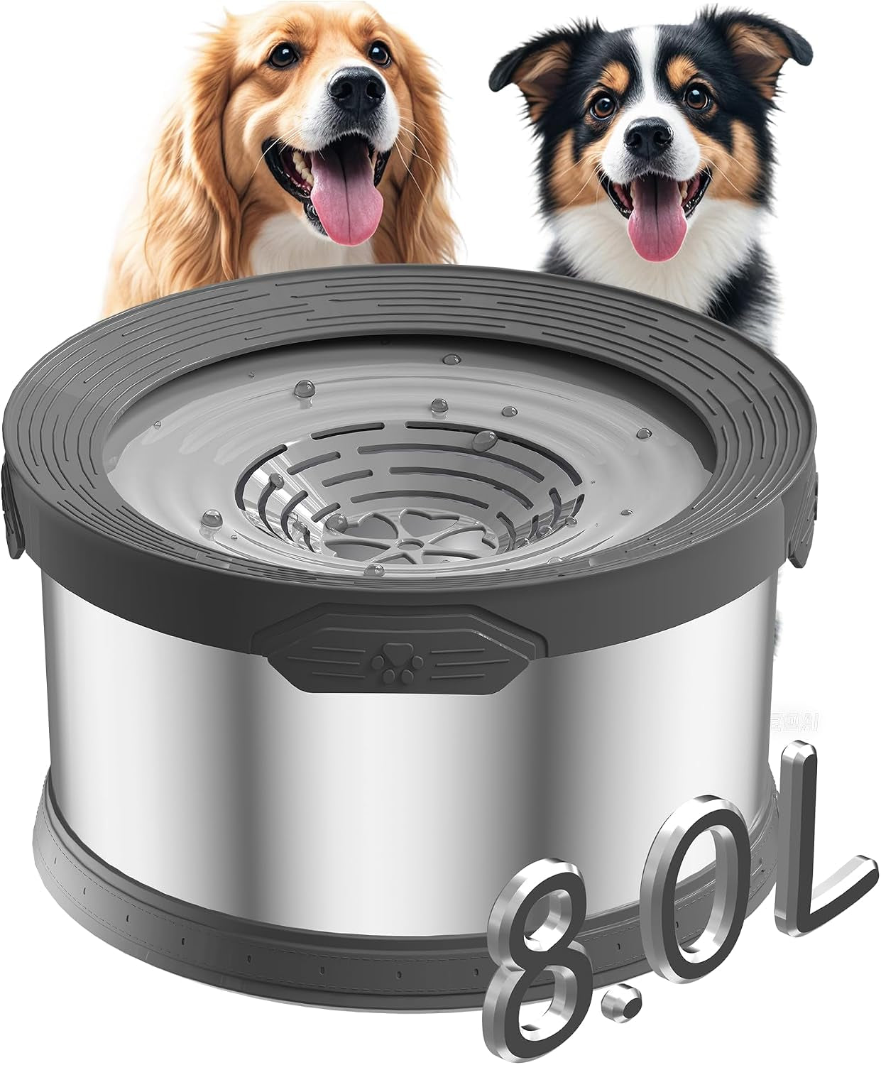 6-5l-dog-water-bowl-no-spill-1-6-gallon-stainless-steel-water-bowl-for-dogs-220oz-large-capacity-no-splash-slow-drinking-feeder-with-anti-slip-mat-for-messy-drinkers-6-5l-2-filters