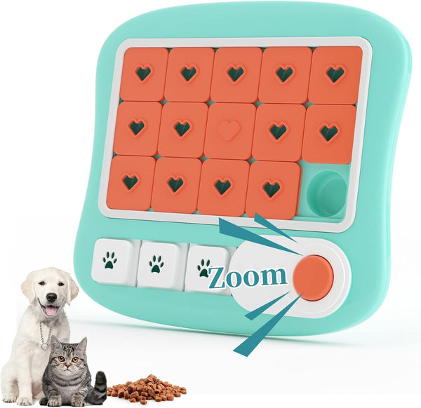 Dog Puzzle Toys, Treat Dispensing Dog Enrichment Toys for IQ Training and Brain Stimulation, Interactive Mentally Stimulating Toys as Gifts for Puppies, Cats, Dogs (M-Level 3)9