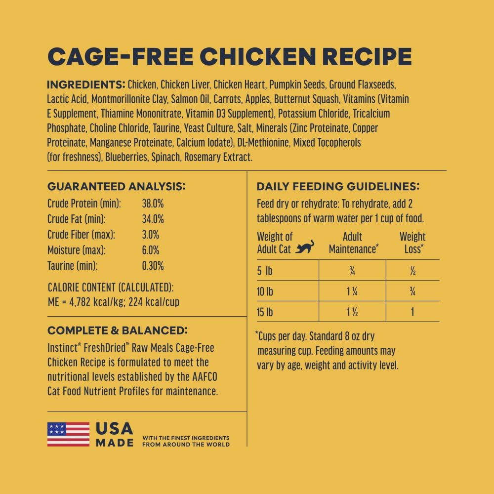 instinct-freeze-dried-raw-meals-natural-cat-food-chicken-9-5-oz-bag-freshdried-raw-93-meat-organs-7-non-gmo-vegetables-fruits-other-wholesome-ingredients-supports-overall-vitality