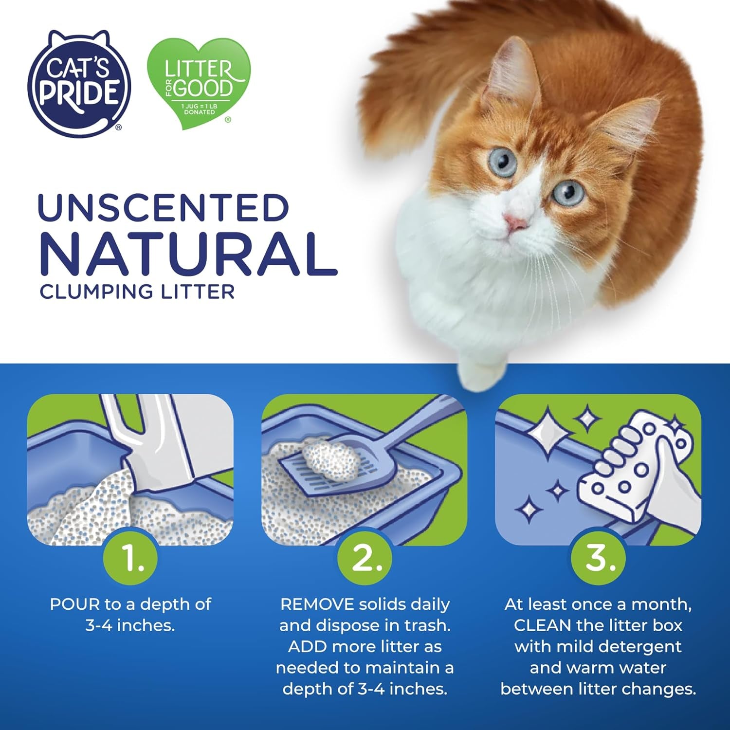 cats-pride-lightweight-clumping-litter-natural-powerful-odor-control-unscented-10-pounds