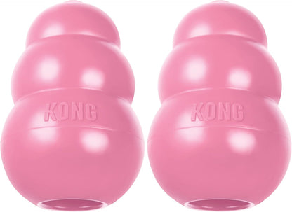KONG Puppy - Natural Teething Rubber Chew Toy for Dogs - Stuffable Dog Toy for Extended Playtime - Chew & Fetch Toy for Puppies - for Small Puppies - Blue12