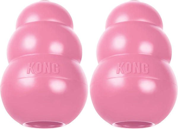 KONG Puppy - Natural Teething Rubber Chew Toy for Dogs - Stuffable Dog Toy for Extended Playtime - Chew & Fetch Toy for Puppies - for Small Puppies - Blue12