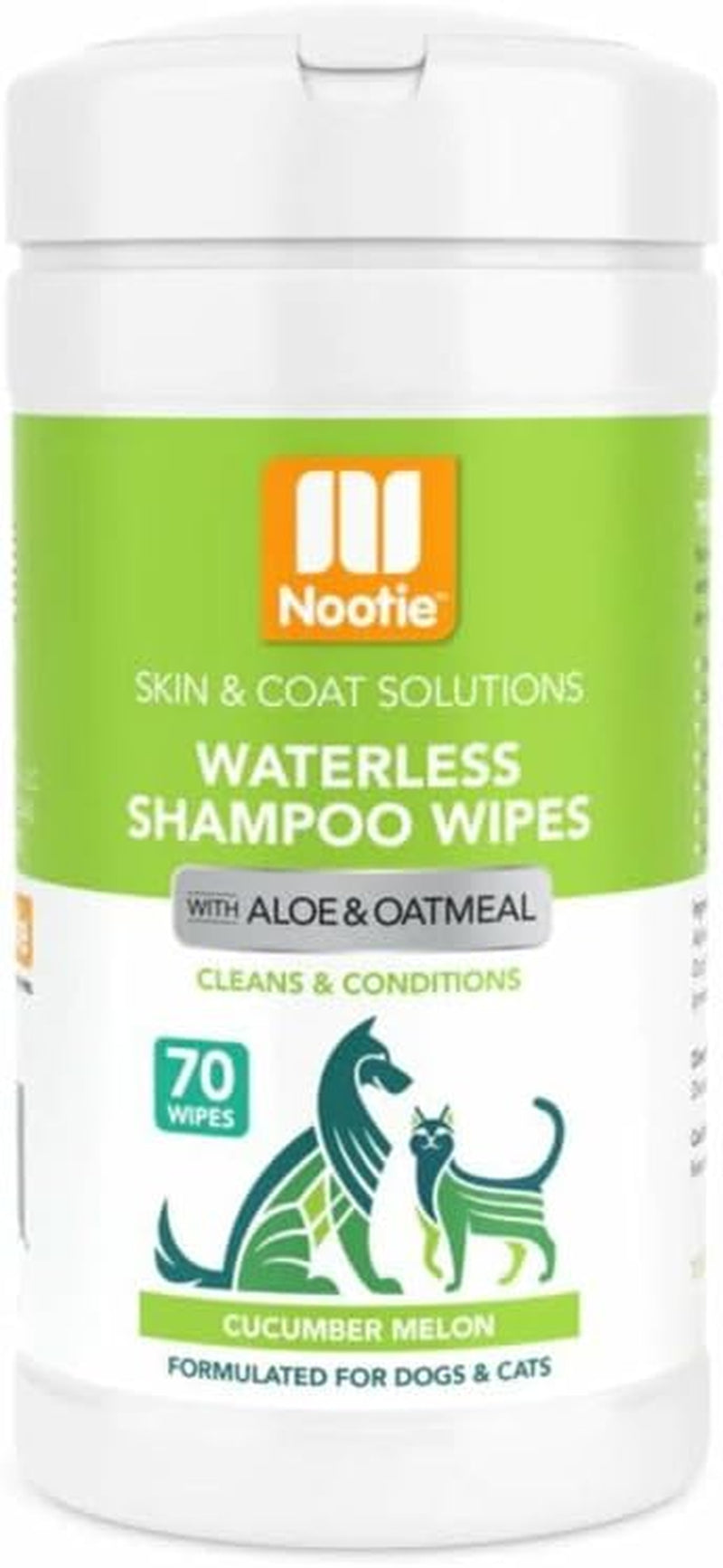 nootie-waterless-shampoo-wipes-for-dogs-cats-long-lasting-japanese-cherry-blossom-fragrance-sold-in-over-10-000-vet-clinics-and-pet-stores-worldwide-made-in-usa-70-count