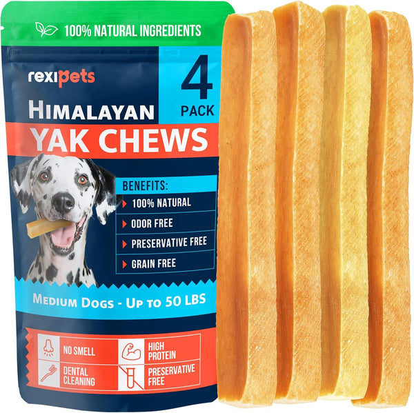 100% Natural Yak Cheese Himalayan Made Dog Chews All Breeds - Lactose Free Yak Chew for Small, Medium & Large Dogs - Dental Cleaning Dog Chews Aggressive Chewers - Long Lasting Odor & Gluten Free9