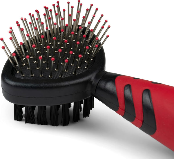 CHI for Dogs Small Dog Detangling Kit, 3-Piece Grooming Set with Detangling Spray, Slicker Brush, and Double-Sided Pin-And-Bristle Brush for Small Breeds with Tangles and Mats, Includes Zipper Pouch7