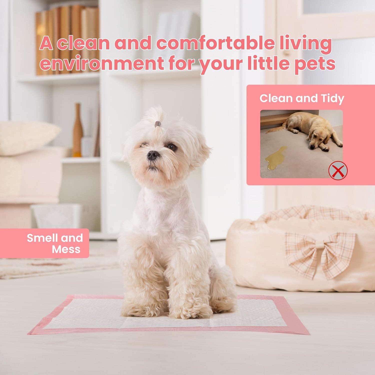 pet-toilet-training-pads-100count-disposable-puppy-pee-pads-18-x-13-for-dogs-ultra-absorbent-quick-dry-leak-proof-pet-potty-pads-for-dog-cat-rabbits-and-guinea-pigs-pink