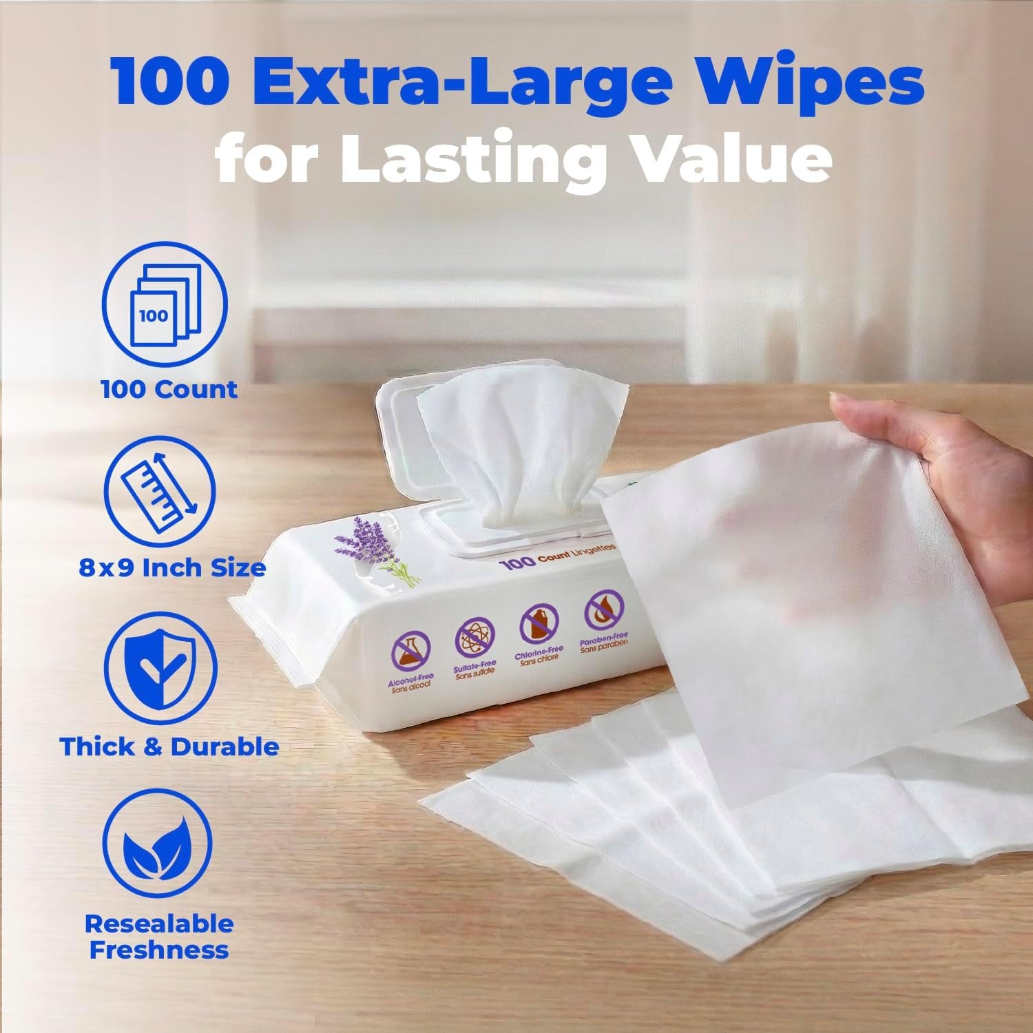 best-pet-supplies-cleaning-dog-wipes-calming-lavender-100-count-lavender-scented-large-8x9-pet-wipes-vitamin-e-puppy-cat-safe-gentle-grooming-resealable-pouch-prevents-drying