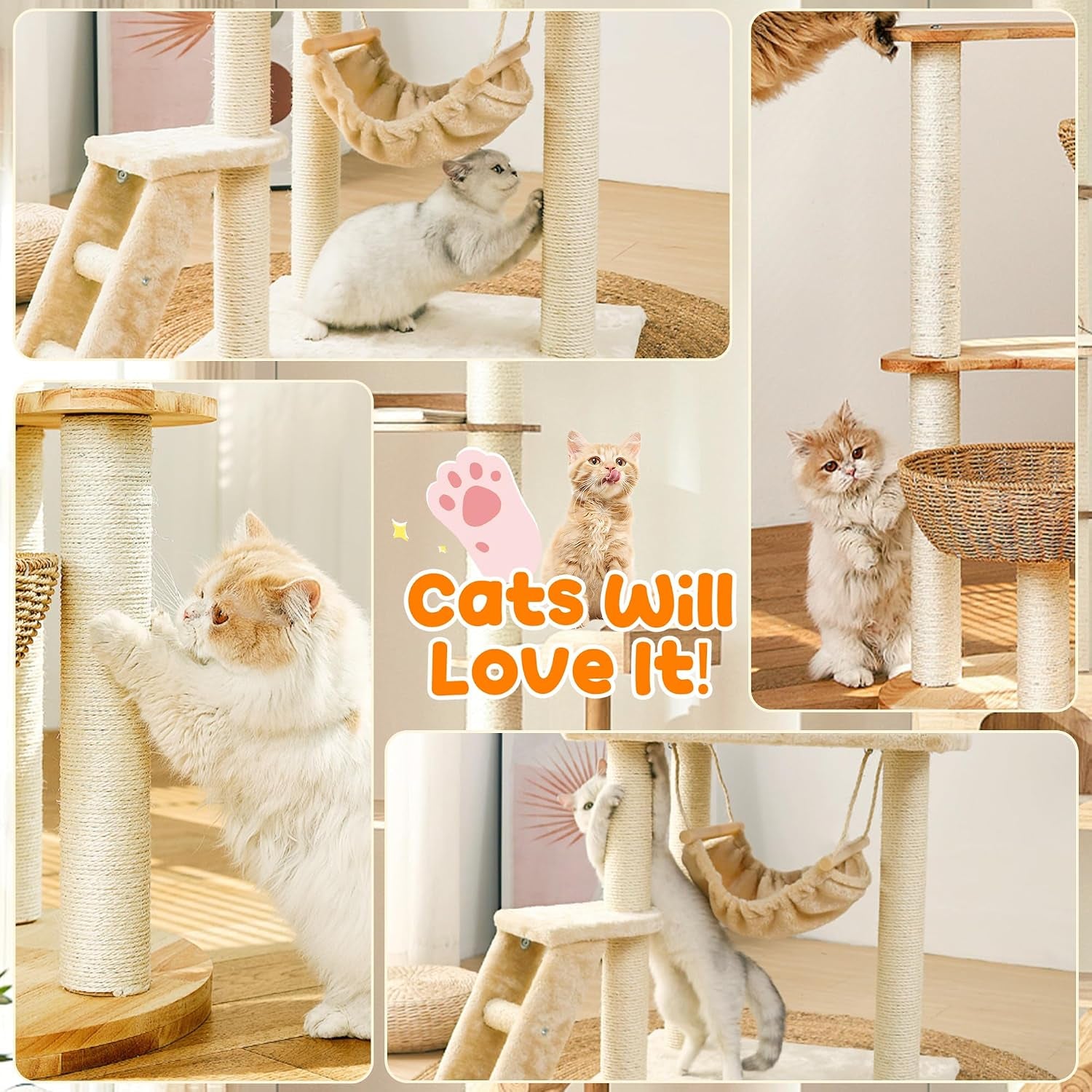 328ft-1-4-inch-cat-scratching-sisal-rope-for-cat-trees-posts-thick-white-jute-rope-with-2-cat-mouse-toys-for-scratch-posts-cat-towers-diy-projects