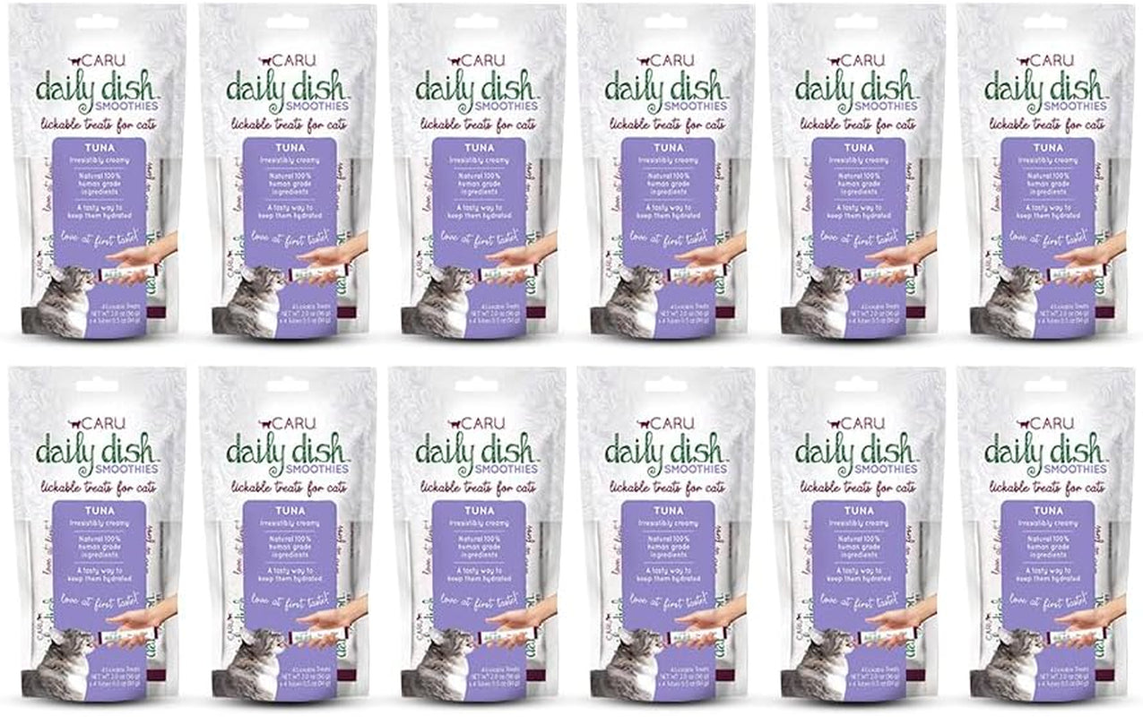 caru-daily-dish-tuna-flavored-cat-smoothies-0-5oz-tubes-4-pack