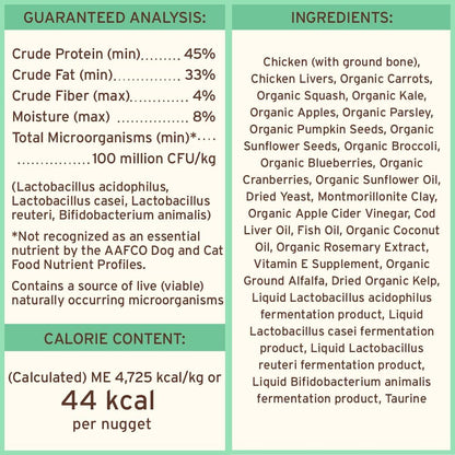 Primal Freeze Dried Dog Food Nuggets, Chicken; Complete Balanced Meal, Topper or Treat; Premium, Healthy, Grain Free, High Protein Raw Dog Food, 14 Oz | Complete & Balanced Nutrition, Meal, Topper or Treat, Grain-Free, High Protein, No Synthetic Vitamins & Minerals7