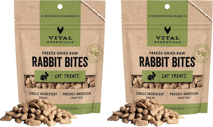 Vital Essentials Freeze Dried Cat Treats, Salmon Bites, 1.1 Oz Bag | Crunchy, Single Protein, Premium Quality, Grain Free, USA Made with U.S. & Globally Sourced Ingredients9