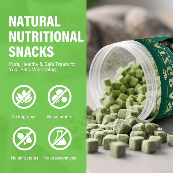 Cat Grass Treats for Indoor Cats, Crunchy Wheatgrass Snacks for Cats, 120G | Ready-To-Eat Wheatgrass Treats,Supports Natural Digestive Health & Hairball Passage,Grain-Free & Crunchy for Dental Care3