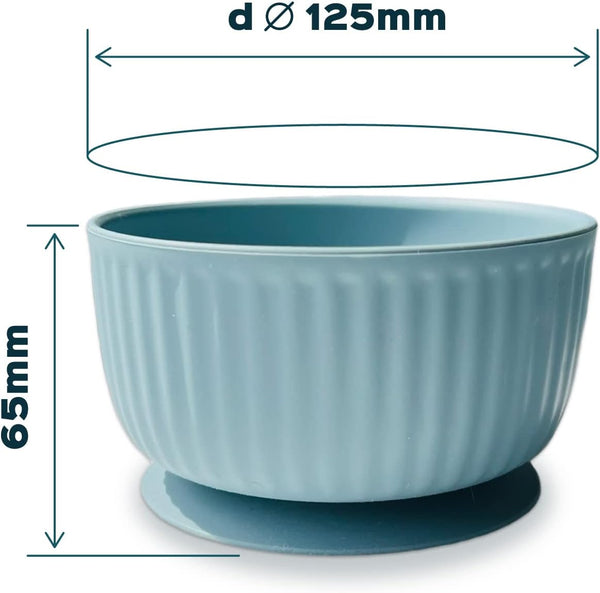 Cat Bowls with Suction Cup 13 Oz — Elevated Silicone Pet Dish with Non-Slip Bottom for Dry Food, Wet Food and Water (Terracotta)5