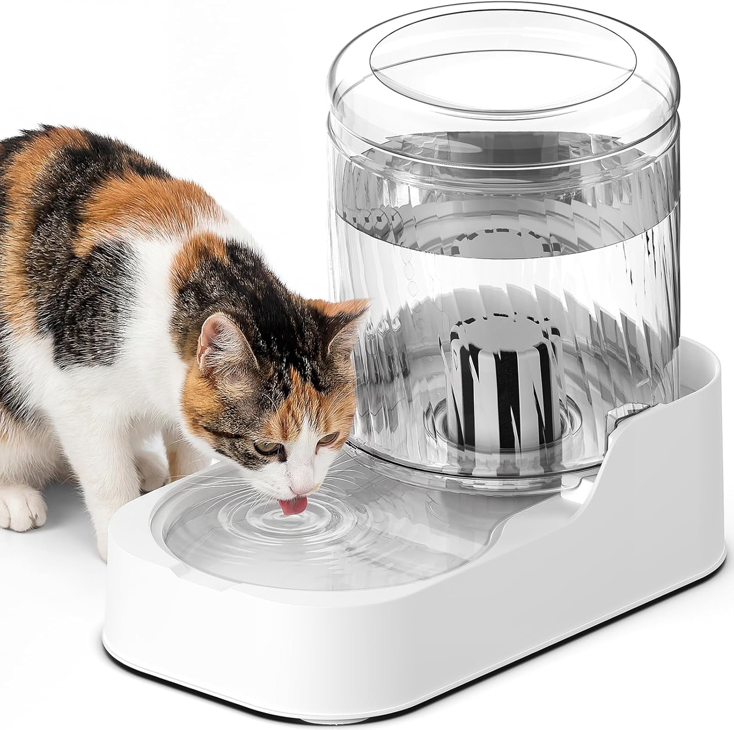 automatic-cat-feeder-water-dispenser-set-bowl-not-included-gravity-dog-waterer-and-food-feeder-for-small-medium-dog-cat-puppy-kitten-water-food-bowl-large-capacity