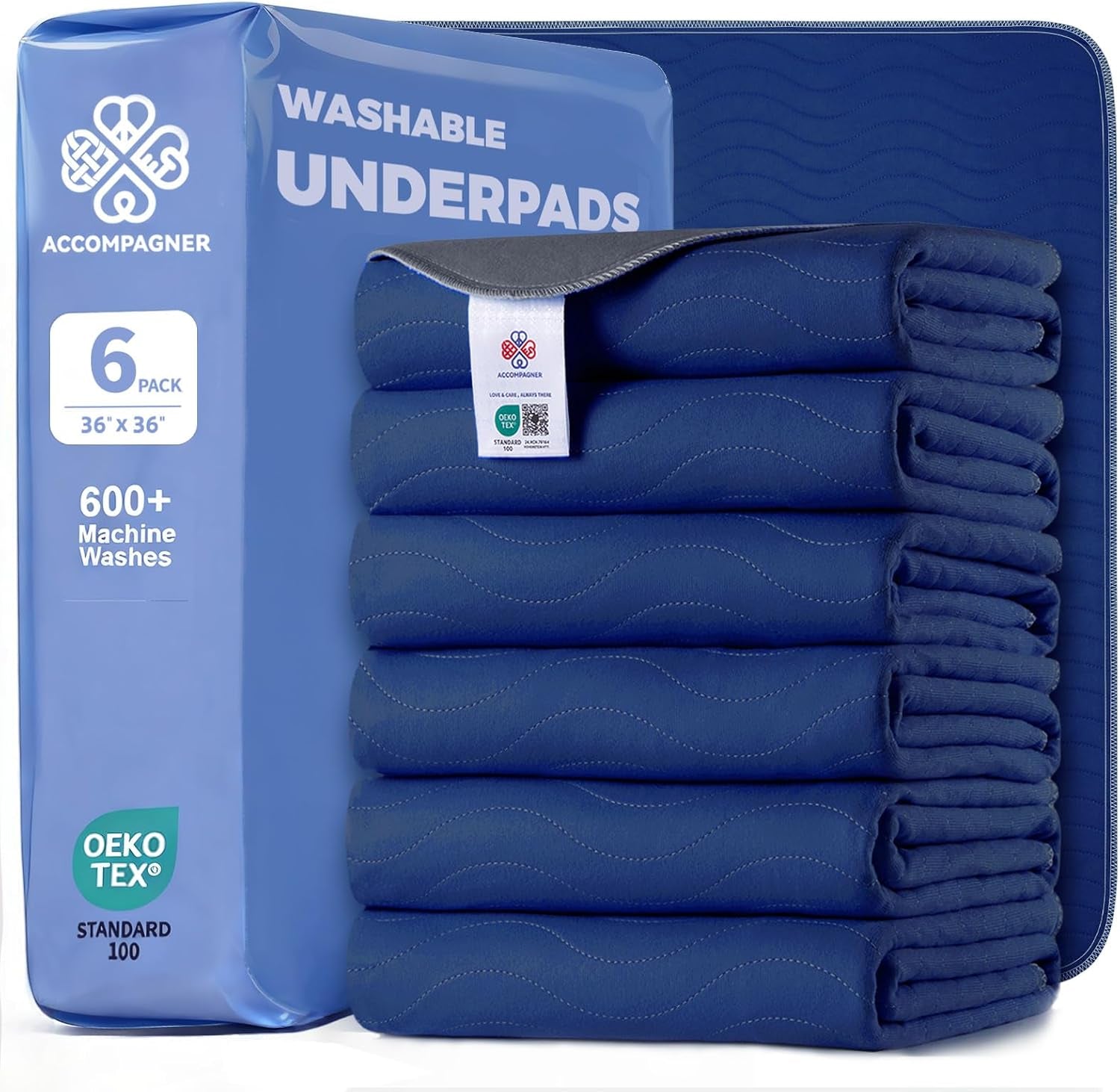accompagner-incontinence-bed-pads-washable-waterproof-ultra-absorbent-reusable-underpads-for-diaper-changing-nursing-bedridden-adults-seniors-kids-and-dogs-blue-24x24pack-of-6