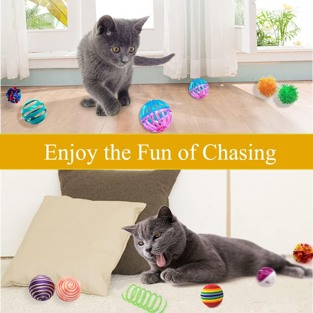 lasocuhoo-cat-toys-kitten-assortment-rainbow-crinkle-sparkle-bell-sisal-balls-for-all-cats-30-packs