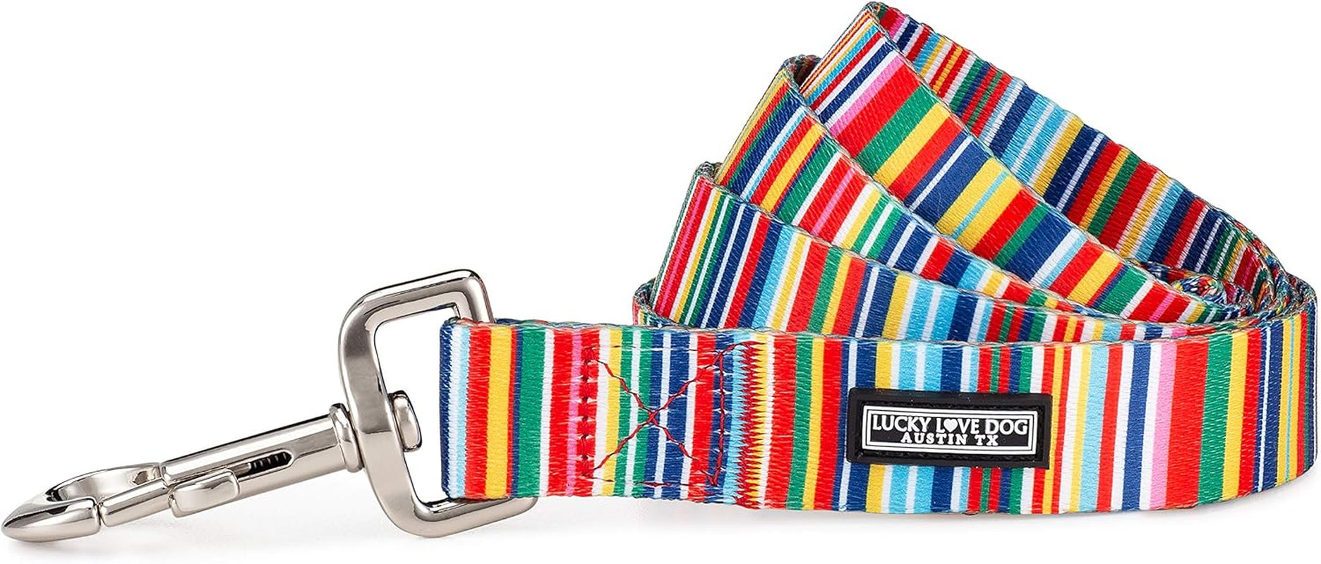lucky-love-dog-leash-beautiful-vivid-patterns-durable-long-lasting-blackbird-large