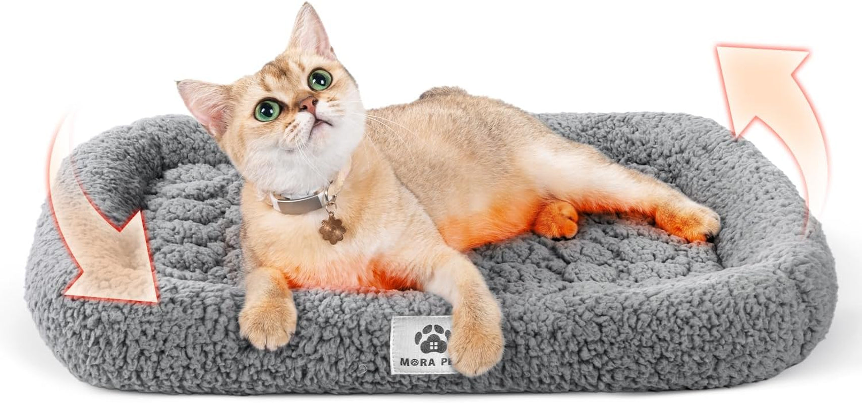 mora-pets-self-warming-cat-bed-self-heating-pet-pad-with-bolster-and-foam-washable-removable-cover-non-slip-thermal-sherpa-fabric-pet-mat-grey-23-inch