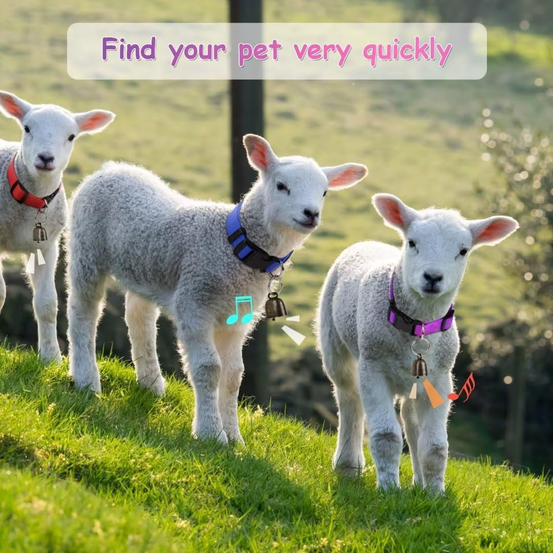 5-pack-classic-goat-collars-with-bells-anti-lost-pet-collar-adjustable-nylon-collar-sheep-grazing-copper-bells-for-small-farm-animal-sheep-calf-cow-accessories13-7-20-5