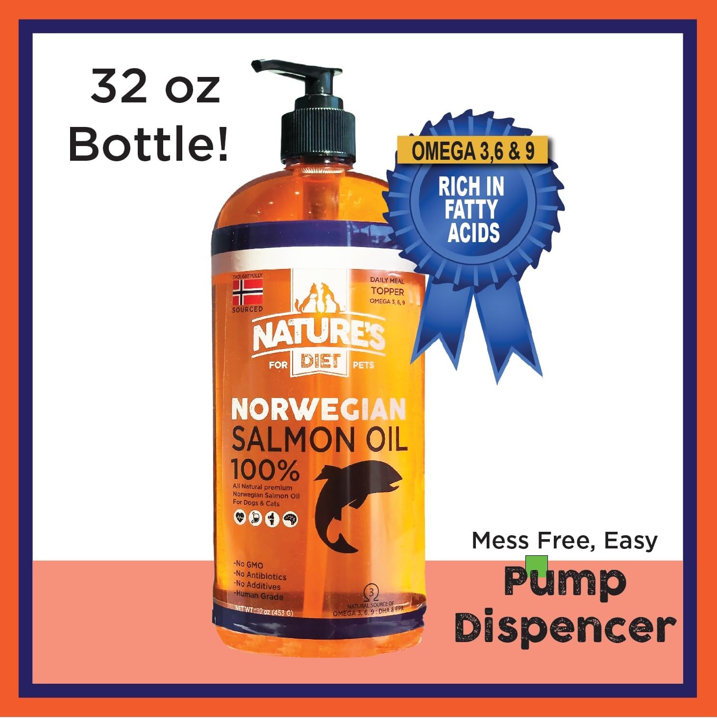natures-diet-pet-32-oz-norwegian-salmon-oil-dogs-cats-natural-support-for-joint-function-immune-heart-health-appetite-skin-coat-omega-3-6-9-liquid-food-topper-epa-dha-fatty-acids