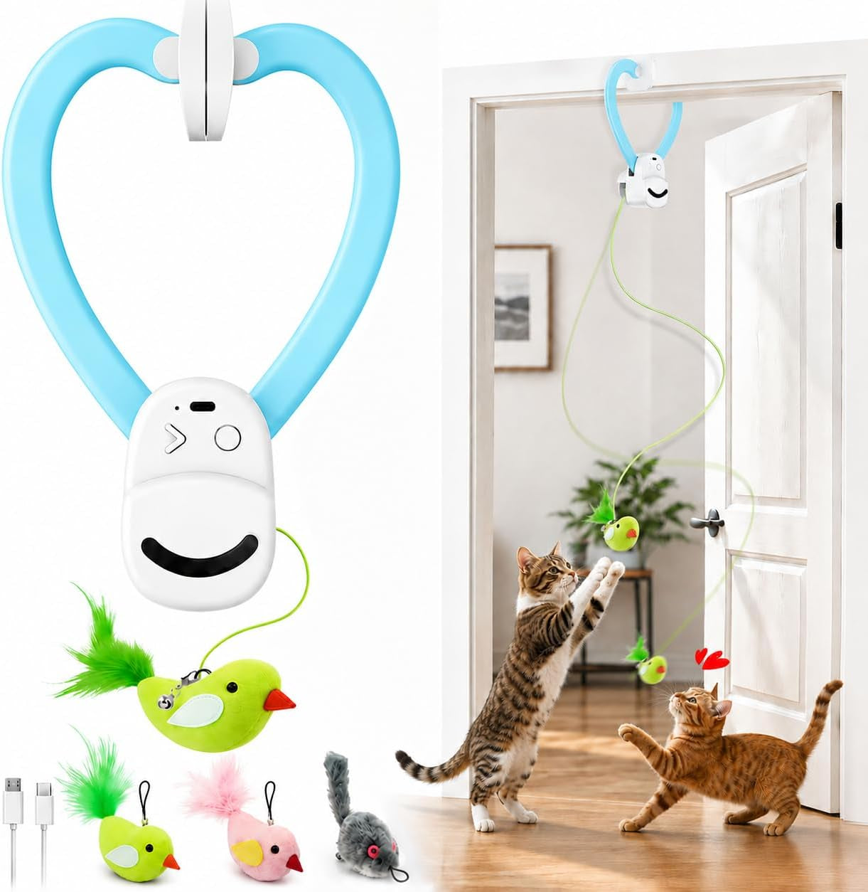 interactive-cat-toys-for-indoor-cats-automatic-flying-bird-feather-wand-chase-exercise-enrichment-stimulation-usb-rechargeable-durable-safe-hanging-toy-for-bored-kittens-adult-multi-cat-households