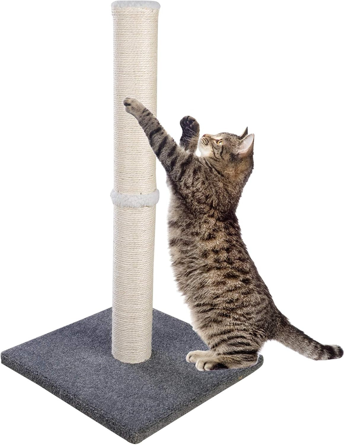 cat-scratching-post-carpet-tall-big-sisal-rope-cat-scratch-pole-for-cats-and-kittens-stable-carpeted-heavy-base-beige-yellow