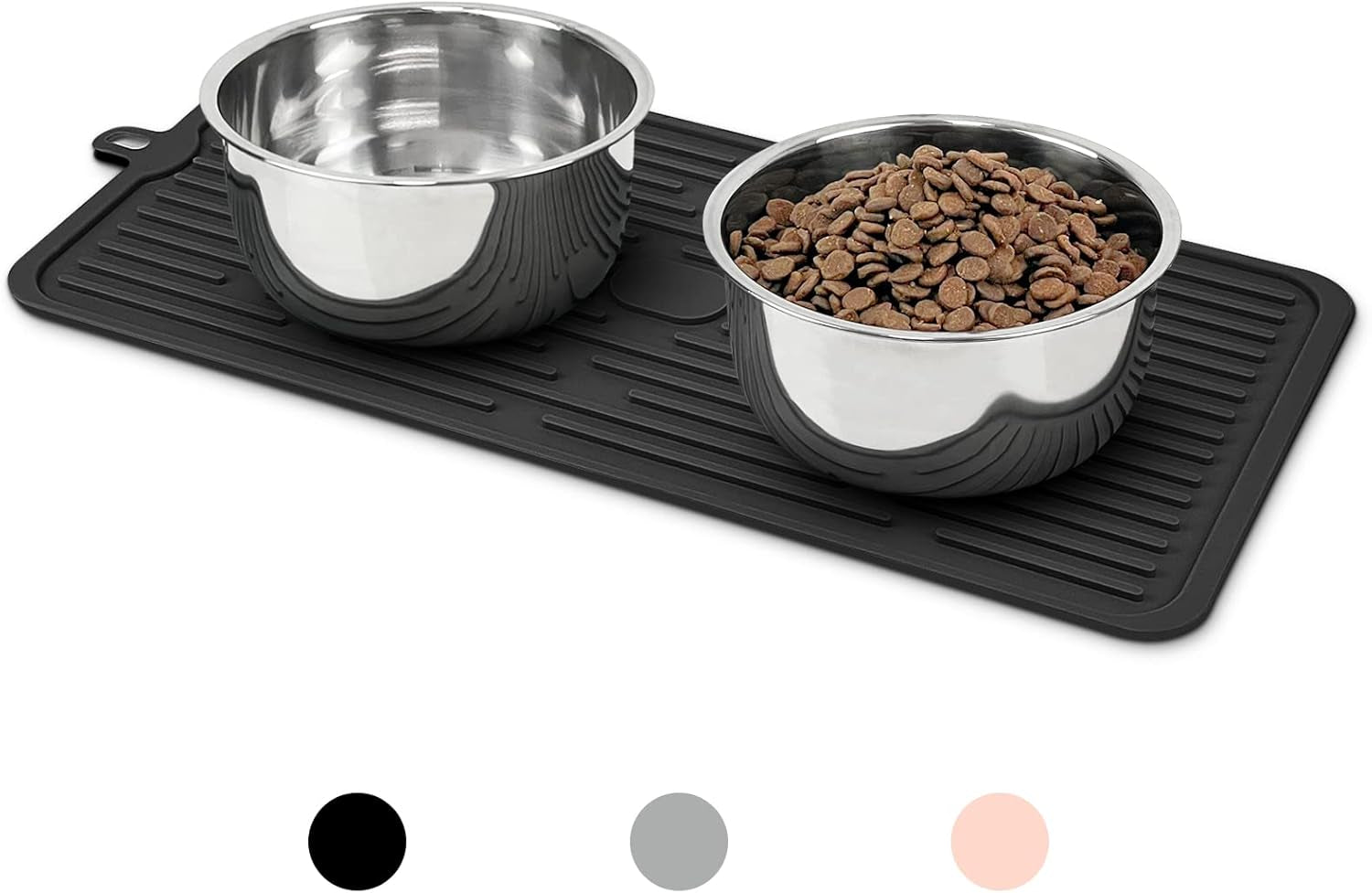 ptlom-pet-placemat-for-dog-and-cat-mat-for-prevent-food-and-water-overflow-suitable-for-medium-and-small-pet-grey-silicone