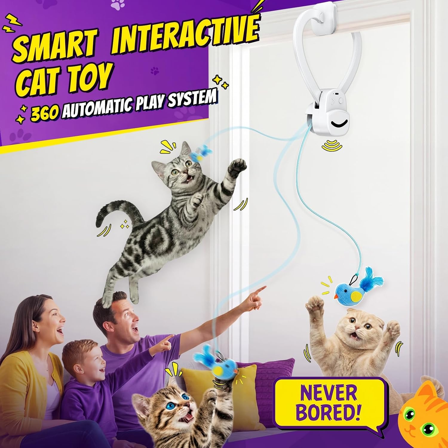interactive-cat-toys-for-indoor-cats-automatic-flying-bird-feather-wand-chase-exercise-enrichment-stimulation-usb-rechargeable-durable-safe-hanging-toy-for-bored-kittens-adult-multi-cat-households