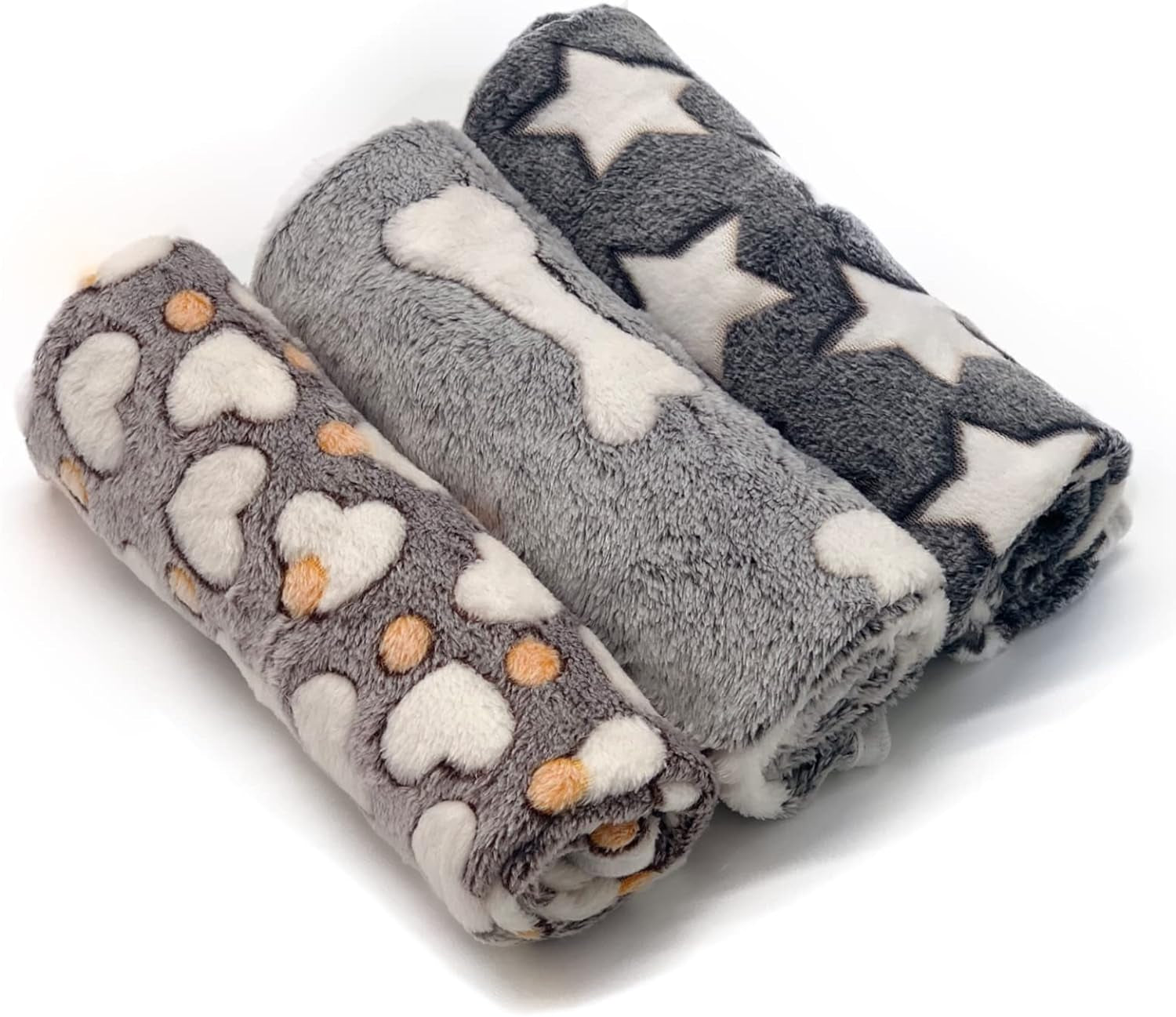1-pack-3-puppy-blankets-super-soft-warm-sleep-mat-grey-cute-print-blanket-fluffy-fleece-pet-blanket-flannel-throw-dog-blankets-for-small-dogs-puppy-dogs-fluffy-cats-bone-small23x15