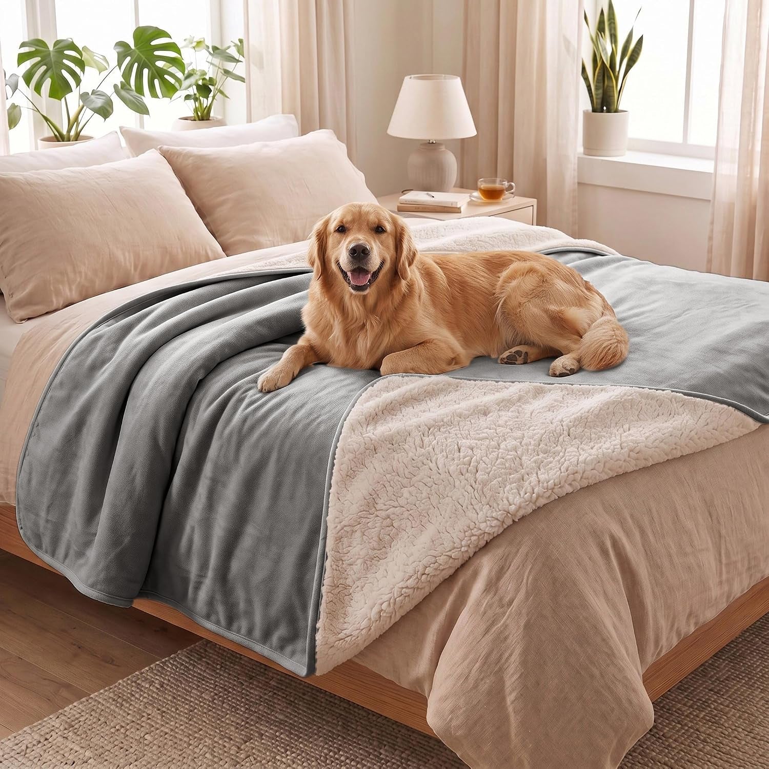 waterproof-blanket-for-dogs-pet-throw-as-furniture-protector-cozy-sherpa-smooth-velvet-reversible-and-machine-washable-for-couch-and-bed-60x80-dark-grey