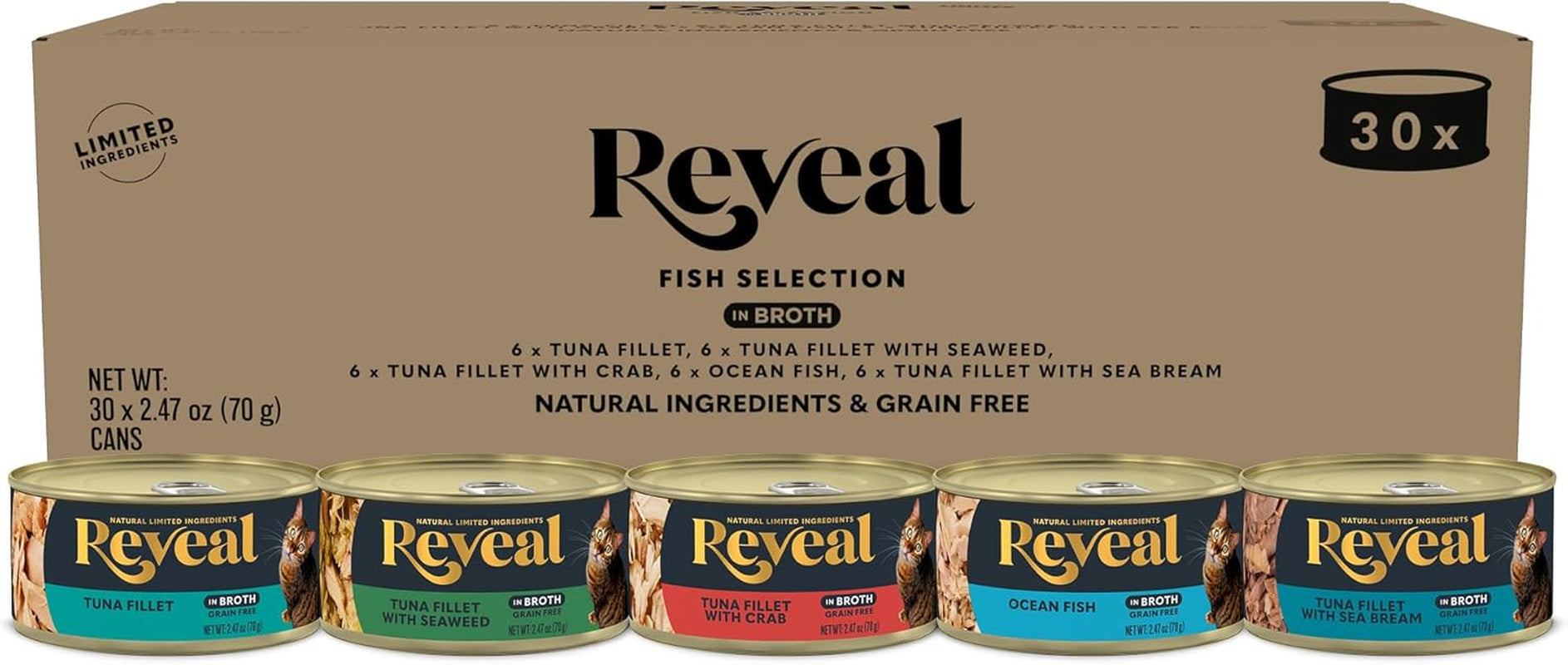 reveal-fish-variety-in-broth-wet-cat-food-5-flavor-30-pack-2-47-oz-cans-100-natural-high-quality-protein-limited-ingredient-grain-free-no-fillers-no-artificial-additives-no-by-products