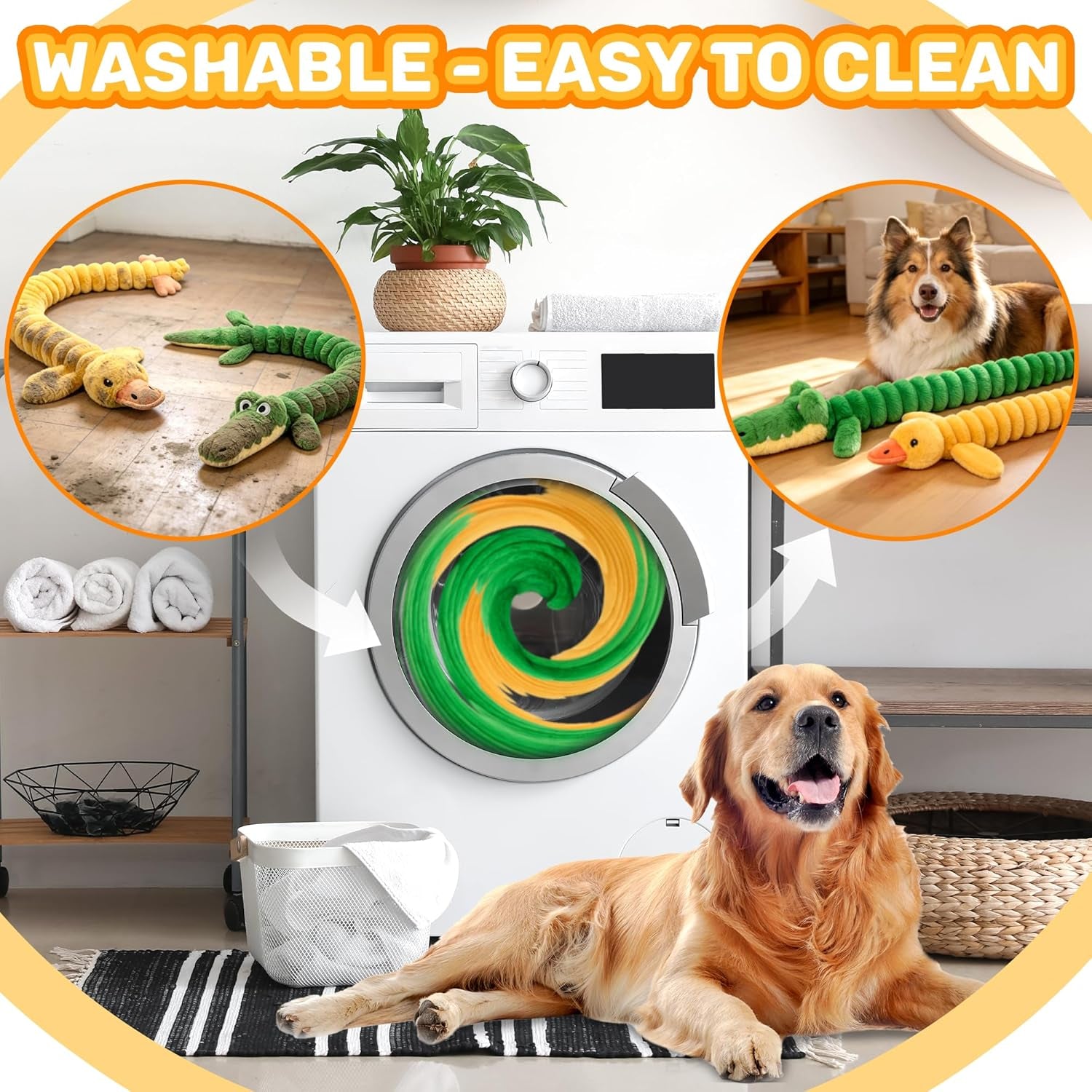lechong-2-pack-40-extra-long-squeaky-dog-toys-for-large-dogs-soft-chew-plush-stuffed-animal-dogs-toy-interactive-tug-of-war-dog-toys-for-all-dogs-to-keep-them-busy