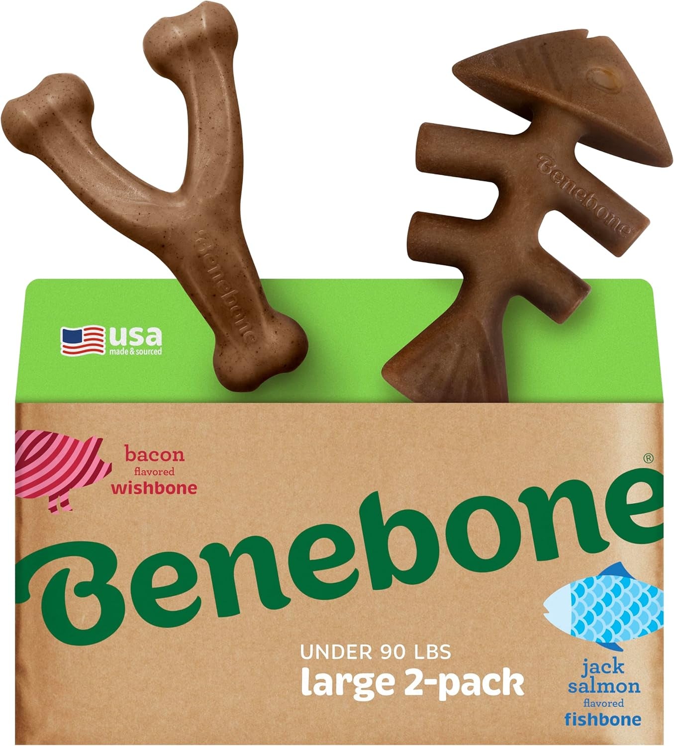 benebone-small-4-pack-dog-toys-for-aggressive-chewers-under-30-lbs