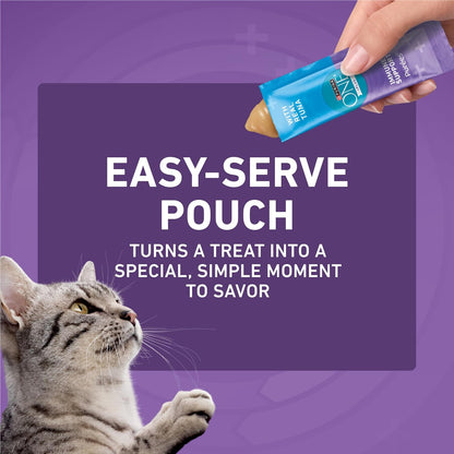 Purina ONE plus Immune Support Purees with Real Tuna Lickable Cat Treats - 1.4 Oz (Pack of 4)7
