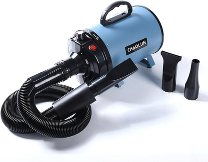 Dog Dryer for Pet Grooming, Pet Hair Dryer with Heater, Blue2
