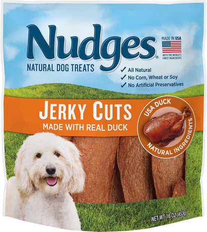 Blue Buffalo Nudges Chicken Jerky Bites Natural Dog Treats, Tender & Meaty Dog Snacks, Healthy Reward or Training Treat, Made in the USA with Real Chicken, No Artificial Preservatives, 16 Oz.22
