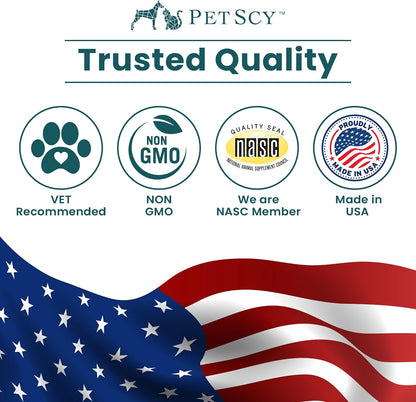 Itch & Allergy plus Dog Allergy Chews for Itchy Skin, Ears & Paws | Colostrum, Probiotics & Quercetin | Dog Allergy Relief for Skin Redness, Hair Loss, Immunity and Digestive Health - 60 Chews3