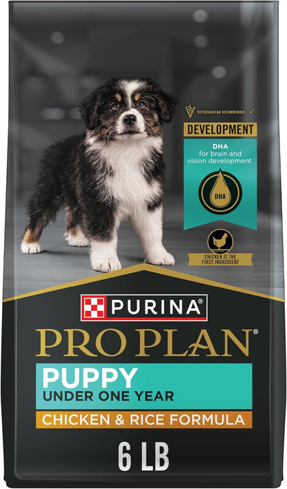 Purina Pro Plan High Protein Dry Puppy Food, Chicken and Rice Formula - 6 Lb. Bag1
