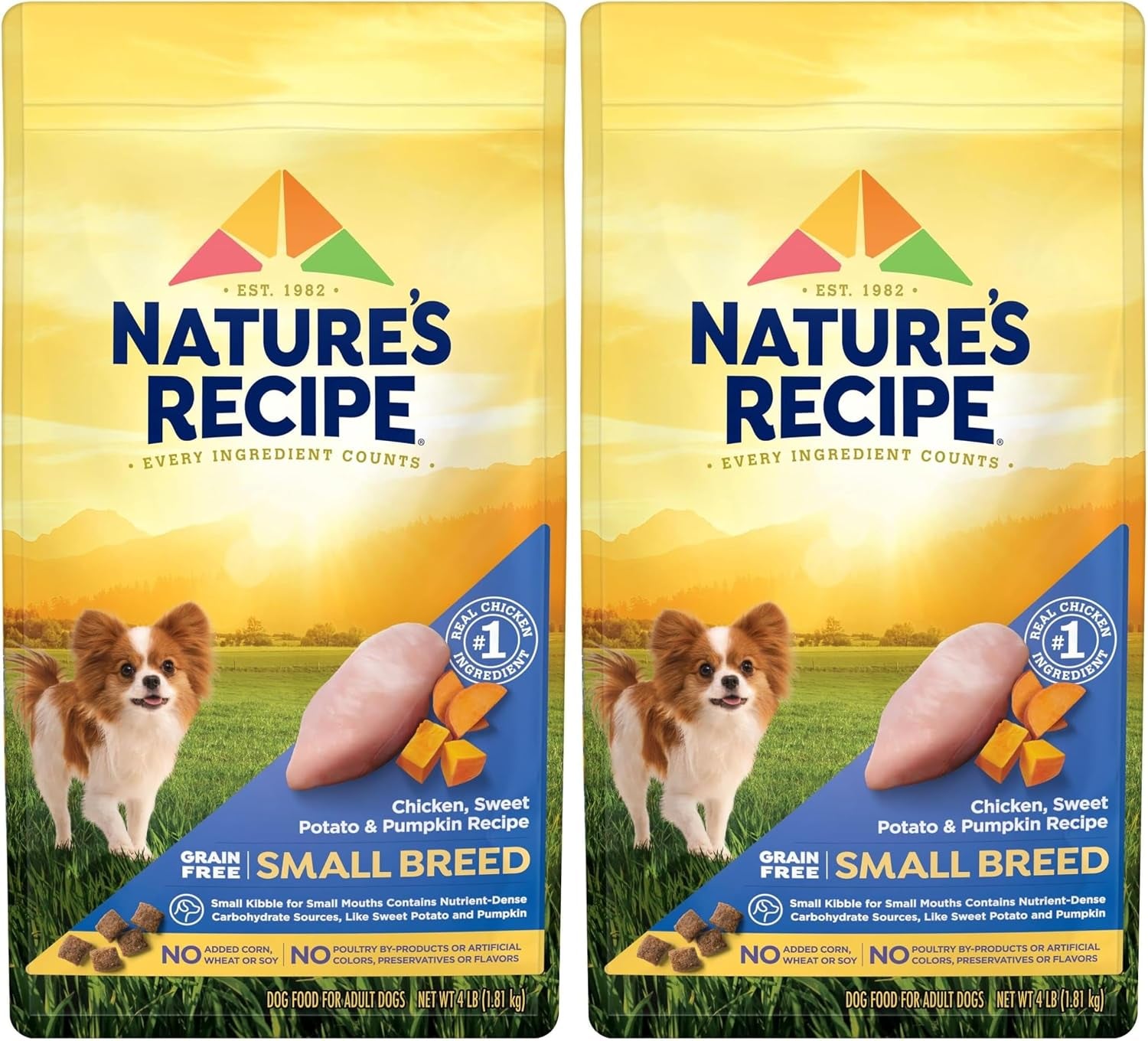 natures-recipe-grain-free-small-breed-dry-dog-food-chicken-sweet-potato-pumpkin-recipe-4-lb-bag
