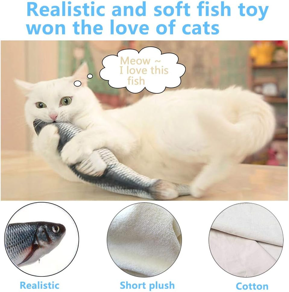 tocirelo-cat-toys-flopping-fish-with-catnip-moving-cat-toy-interactive-for-indoor-cats-kitten-kicker-floppy-dog-toy-11-electric-realistic-plush-wiggle-fish-for-kitty-exercise