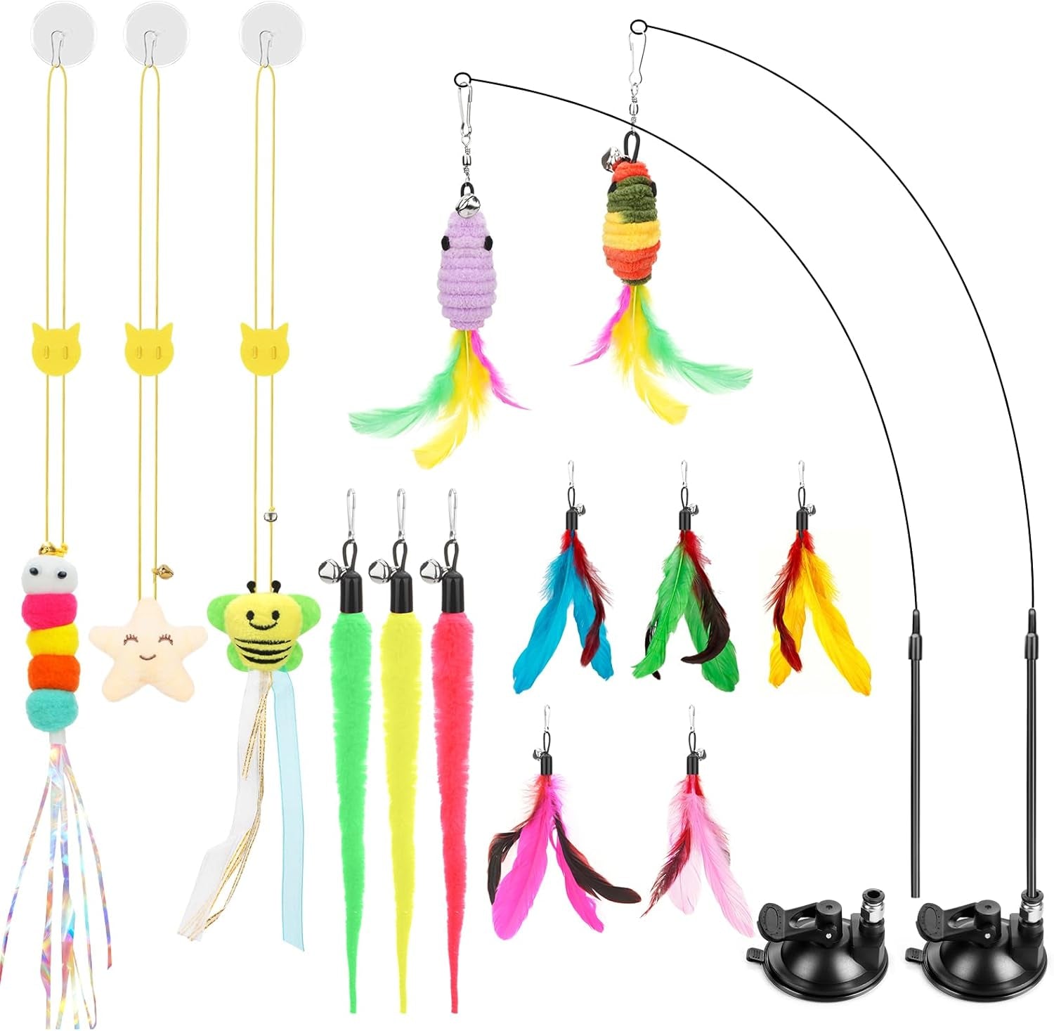 atosun-interactive-cat-toys-15pcs-cat-wand-and-feather-toys-for-indoor-cats-reusable-suction-cup-toys-for-kittens-play-exercise