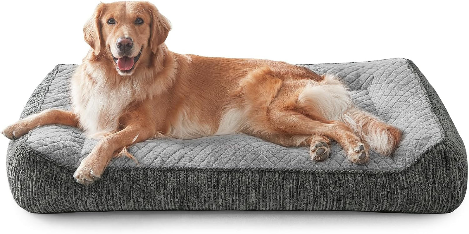 joejoy-xl-orthopedic-dog-bed-for-large-dogs-extra-thick-foam-pet-bed-sofa-bolster-sides-large-sized-dog-couch-bed-with-removable-washable-cover-non-slip-bottom-grey-42x30