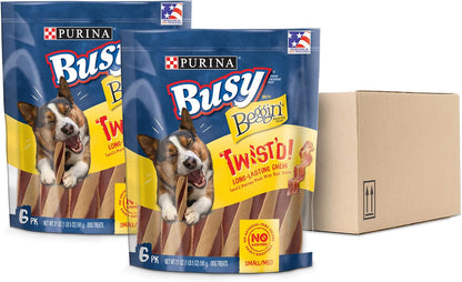 Purina Busy with Beggin' Dog Treats, Twist'D - 10 Count (Pack of 1)14