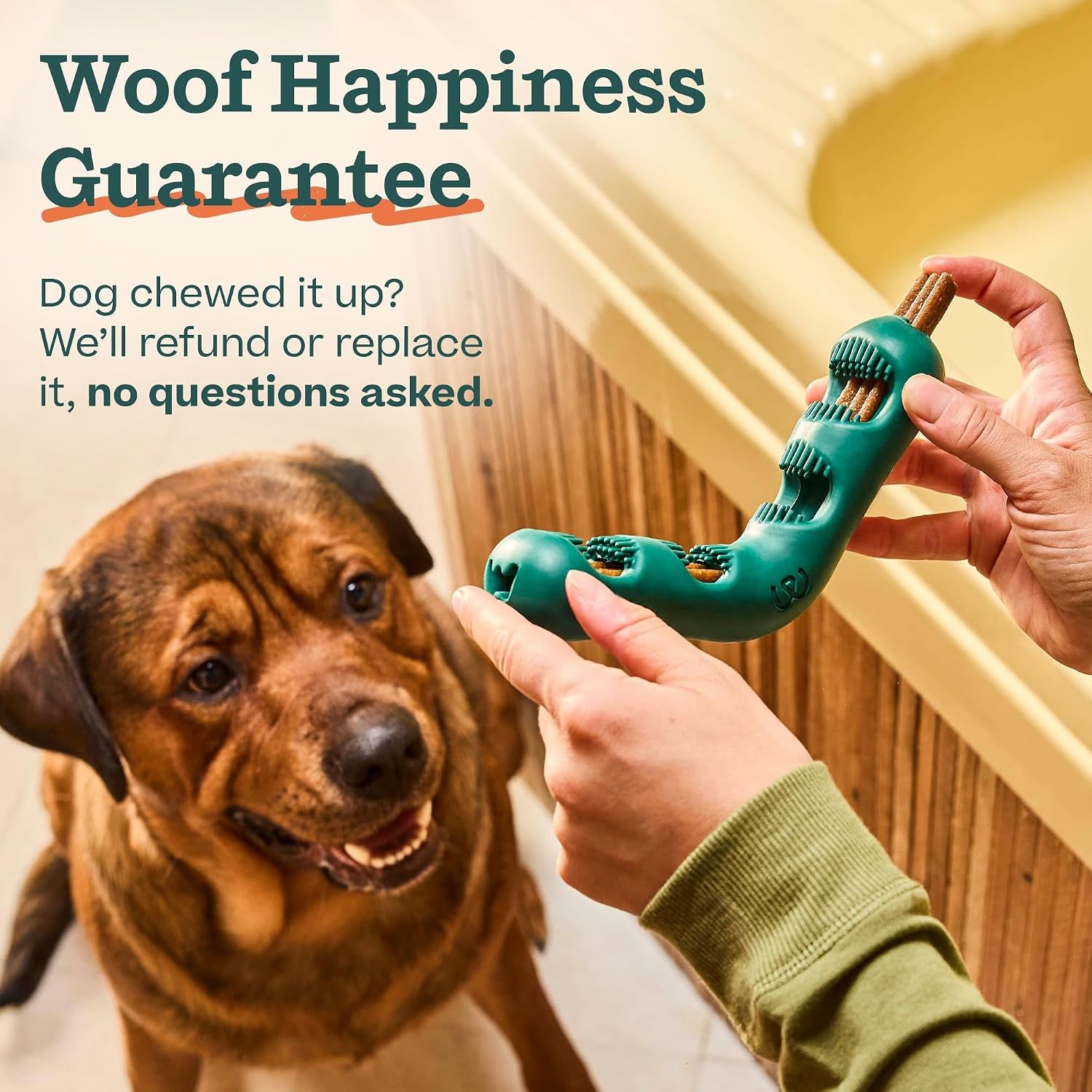 woof-bite-n-brush-dog-dental-chew-toy-for-small-dogs-10-25-lbs-dog-toothbrush-toy-v-shaped-design-reusable-easy-to-clean-dental-dog-toy